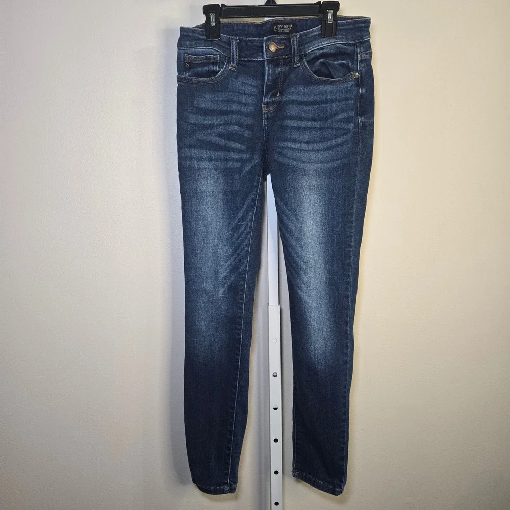 Judy Blue Los Angeles Womens Jeans Size 7/28‎ Dark Wash Skinny Fit